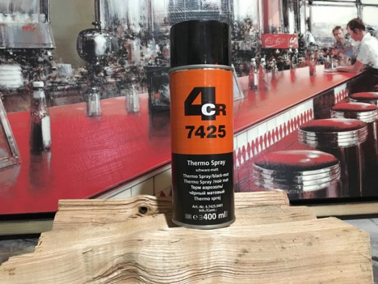 KILLERBIKE Thermospray / Auspuff - Krümmer / silber matt / 400ml / Dose