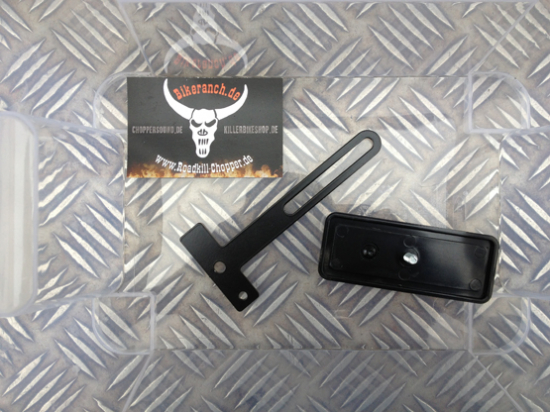 RÜCKSTRAHLER / Reflektor - mit T - METALL-HALTER / E-geprüft / universal