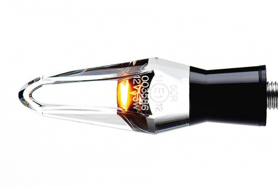 MOTOGADGET m-BLAZE ICE BLINKER - schwarz, E-geprüft