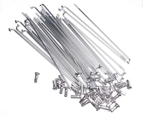 Speichensatz hinten / Edelstahl / für Felge 6.00 x 15" / Yamaha XVS 650