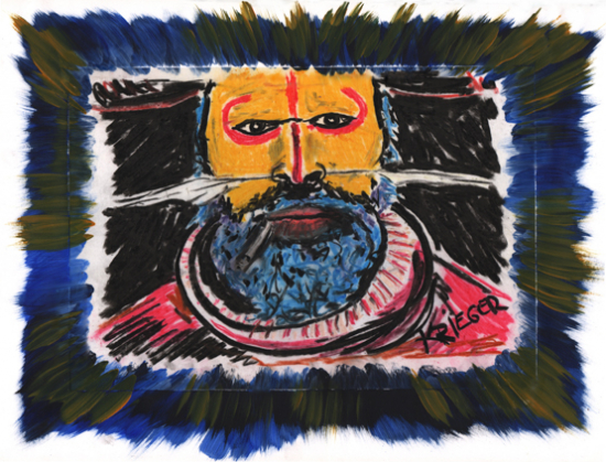 HEL - KRIEGER - Canvas Leinwand / limitiert / 90 x 70 cm