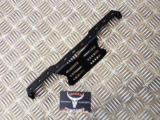 Nur bei uns: BR - Blinkerhalter - universal - vorne / stabiles Stahlblech / schwarz / inkl. Blinker !