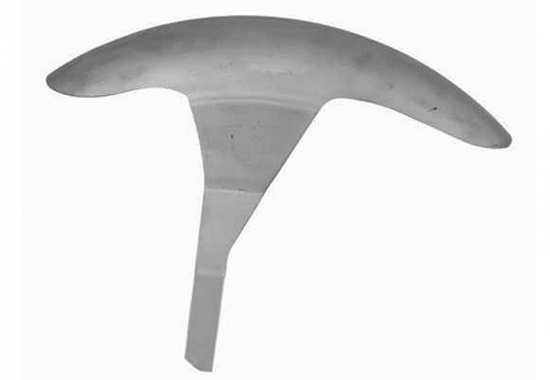 Nur bei uns: BR - Frontfender - Stahl roh / Roadkiller / SUZUKI M 800 Intruder