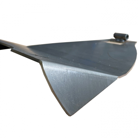 BR - 3D - Schwingsattel - Rahmenplatte / Yamaha XVS 650 / Stahlblech 2,5 mm