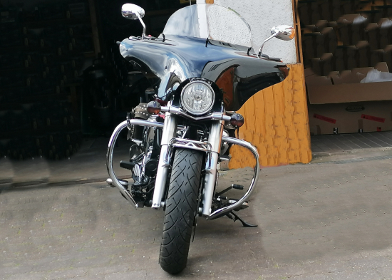 Neu: BATWING - Windshield  - Frontverkleidung / Kawasaki VN 800 Classic / ABE