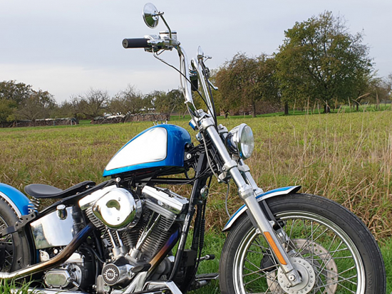 Preview: BR - Frontfender - Steel raw - Narrow 