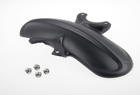 CW - HD-Frontfender - Sportster "Old School" / ABS - schwarz - lackierfähig / HARLEY Spo 48 - bis 2015 / Tüv