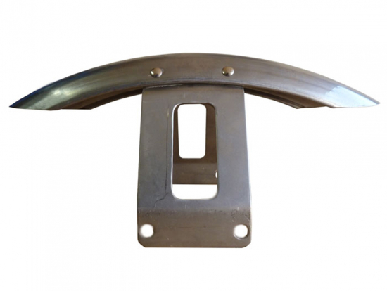 NEU ! BR Frontfender "Steel raw" Roadkiller "smal shorty" / 19 / 21 Zoll Vorderrad - breite Halterung