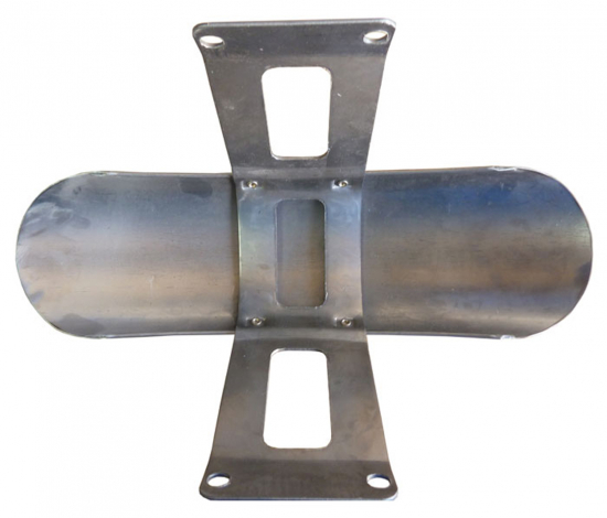 NEU ! BR Frontfender "Steel raw" Roadkiller "smal shorty" / 19 / 21 Zoll Vorderrad - breite Halterung