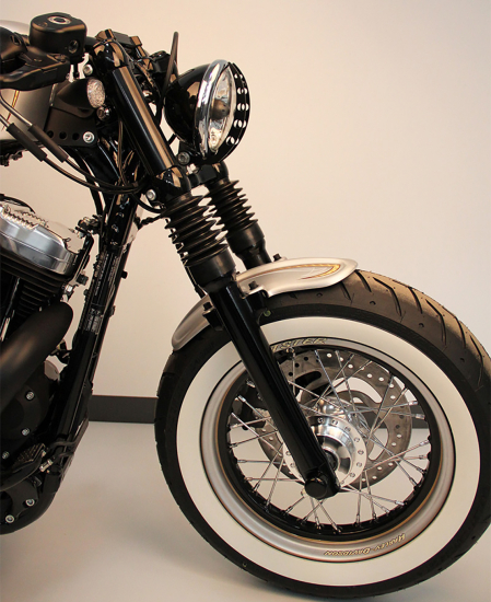 Preview: CW Frontfender - Old School / ABS / HD Sportster - Forty Eight 48 - bis 2015