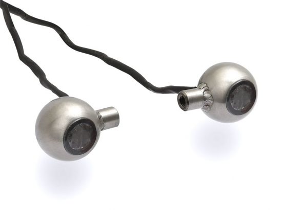 Mini Cyclops - Blinker / Edelstahl VA - poliertes Finish / handmade in Germany / ECE