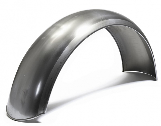 BR Stahlblech - Heckfender / Bobber Round - gebördelt - 180 mm b / für Eigenumbau