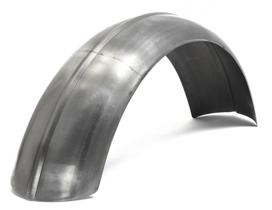 BR Stahlblech Heckfender / Bobber Round - mit Sicke - 180 mm b / für Eigenumbau
