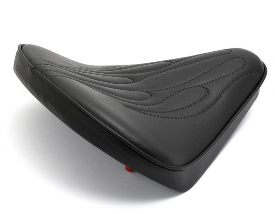 Do Solo - Sattel Flame / wide + flach / 340 x 350 mm / schwarz