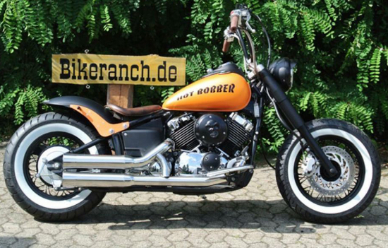 nur bei uns: Miller - KBS - Komplettanlage / silber poliert /// Yamaha XVS 1100 / jedes Baujahr / EG-BE