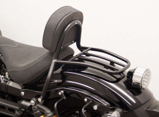 FE - YAMAHA - Solo Sissybar + Gepäckträger / Black / Yamaha XV 950 Bolt / R / Racer