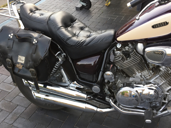Sale: Falcon "Cromo Line" / YAMAHA XV 1100 / 750 Virago / 2 x Endschalldämpfer / EG-BE