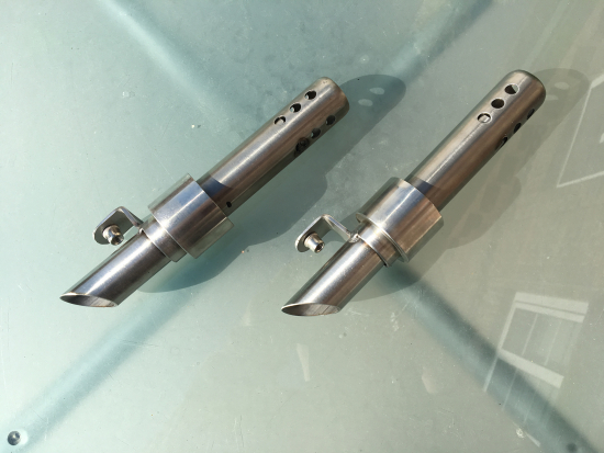 FALCON Cromo Line / RACING db-Killer / Gen2 / 2 x db-Killer / ohne ABE / 2 Stck