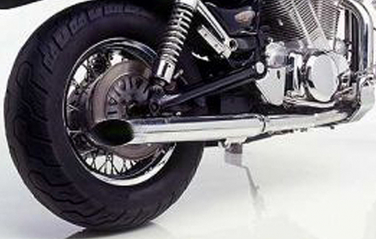 SALE: Falcon "Cromo Line"/ Suzuki VS 1400 Intruder / Endschalldämpfer / ABE