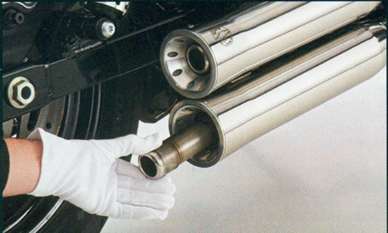 MILLER Endkappe - Standard / Ø85 - Ø93 - Ø102 mm / Edelstahl poliert