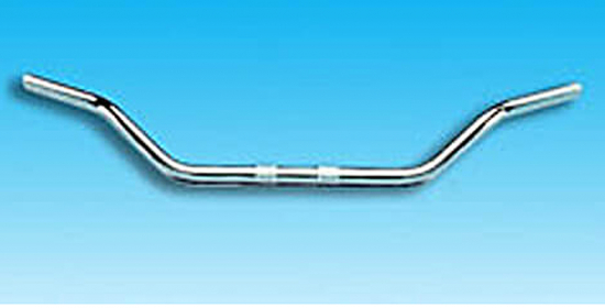Fehling LENKER - Flat Track Bar - 1 Zoll - Stahl / chrom / B: 930 - H: 145 - T: 190 mm - Klemmbereich: 300 mm / Tüv