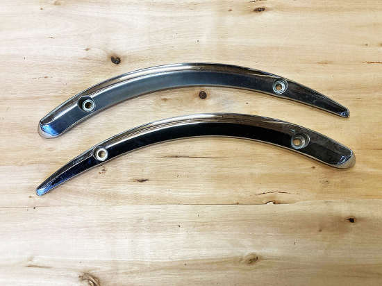 Original - Fenderstruts - Schutzblechhalter - chrom - Yamaha DragStar XVS 1100 Custom + Classic / 1 Paar