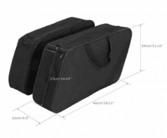 Preview: Harley Davidson - Innentaschen für HD-Koffer / 1 x links + rechts - Touring - Modelle