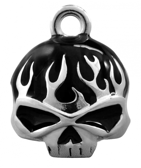 Harley-Davidson - Ride Bell - Flame Skull - schwarz
