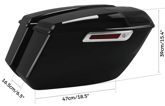 Harley Davidson - Hartschalenkoffer - CVO Touring Style /  1 Kit links + rechts - Touring - Modelle - ab Bj 2023