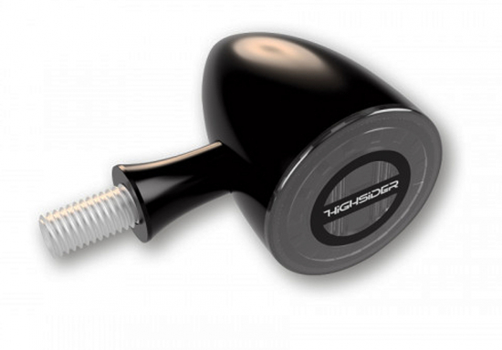 BR BLACK / ALL-IN-ONE / Rücklichtblinker Kombi / Rocket - schwarz / dunkles Glas / 1 Paar / E-Zeichen