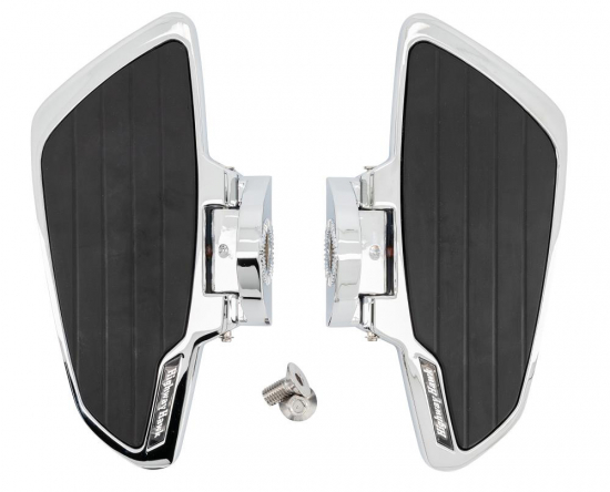 HH Fahrer-Trittbretter / Smooth Chrom  / Honda VT 750 ACE C2 / RC 44 / 1 Paar / ABE