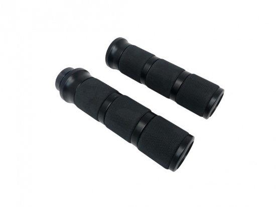 HH GRIFF-SET - Black Speed / mit Gaszugaufnahme + herausnehmb. Endkappen / Suzuki / Yamaha