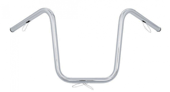 HH LENKER BAD HAWK / 3 Loch-Bohrung / 1" / 25,4mm / 825 b x 355 h mm / chrom / Tüv