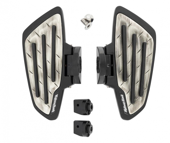 HH Sozius-Trittbretter / New Tech Glide  Metall /  VT 750 Shadow - Spirit / M 800 - C 800 - M 1500 / XVS 125 - XV 535 - XV 1600 / ABE