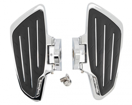 HH Sozius -Trittbretter / New Tech Glide - chrom / Honda VT 750 ACE C2 / RC 44 / 1 Paar / ABE