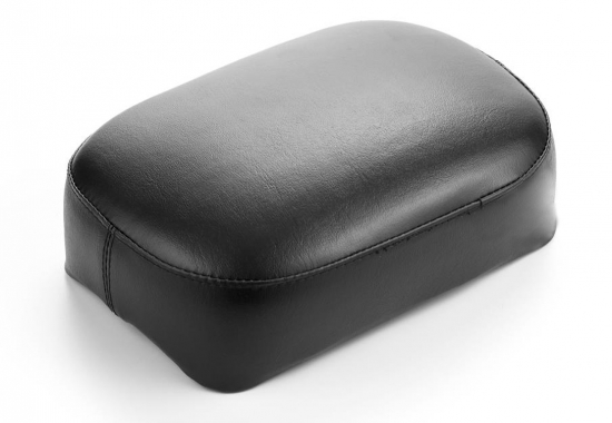Motorrad Sozius - Sitzpad - mit Saugnäpfen / Kunstleder schwarz / L 240 x B 155 x H 60 mm