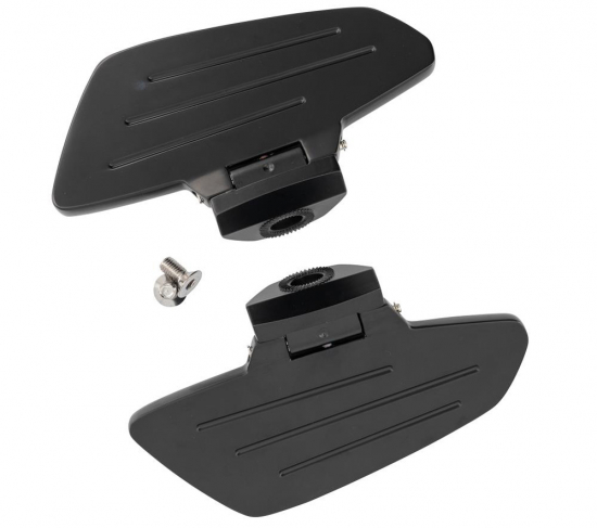 HH Sozius-Trittbretter / New Tech Glide Metall / Kawasaki VN 900 / 1500 / 1600 + Suzuki VZ 1600 / 1 Paar
