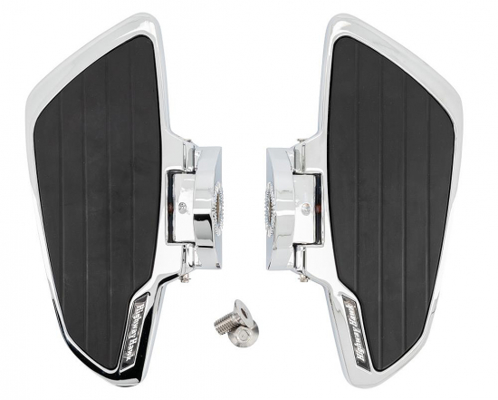 HH Trittbretter Sozius "Smooth" / Chrom / Yamaha XVS 650 Drag Star / Yamaha XVS 1100 Drag Star / ABE
