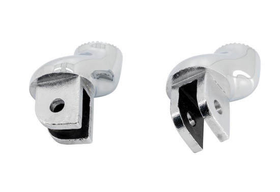 HH Fahrer - Trittbretter Adapter / Halter - für Suzuki VL 800 / M 800 Intruder