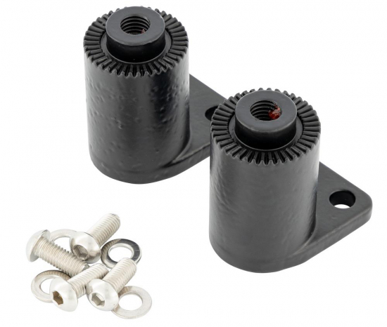 HH - Sozius - Trittbretter Adapter / Halter - für Trittbretter 73-700 + 73-750 - für Yamaha XVS 650 / 1100