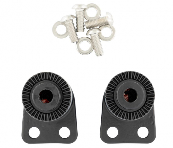 HH - Sozius - Trittbretter Adapter / Halter - für Trittbretter 73-700 + 73-750 - für Yamaha XVS 650 / 1100