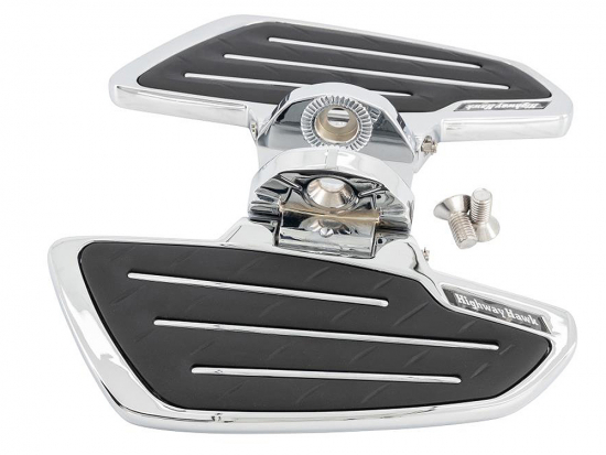 HH Fahrer - Trittbretter - New Tech Glide - chrom / Kawasaki VN 800 Vulcan + Classic  / 1 Paar / ABE