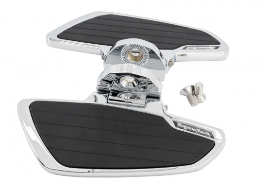 HH Fahrer - Trittbretter - Smooth - chrom / Kawasaki VN 800 Vulcan + Classic  / 1 Paar / ABE