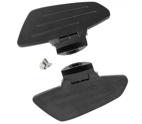 HH - Trittbretter / New Tech Glide - schwarz / ohne Adapter - Halter / 1 Paar