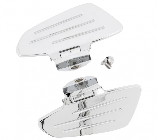 HH - Trittbretter / Smooth - chrom / ohne Adapter - Halter / 1 Paar