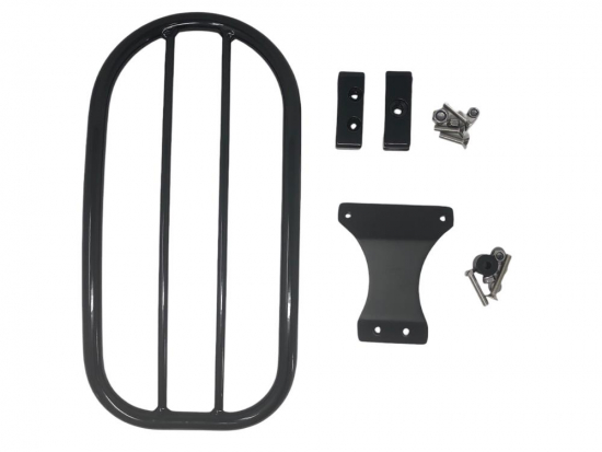 HH Gepäckträger Solo Rack - Tubular schwarz - Honda VT 750 Shadow + Spirit