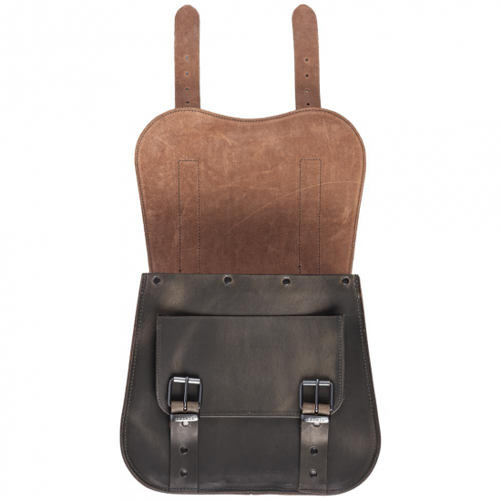 LEDRIE Universal - Satteltasche Postmann - 18 ltr. / einseitig / braun