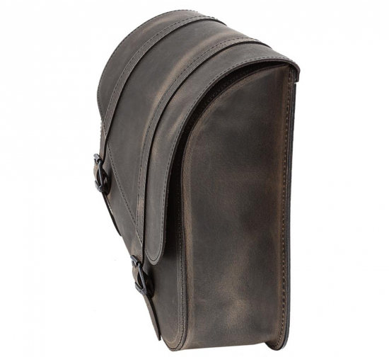 LEDRIE SCHWINGENTASCHE / ECHTLEDER / 11,5 ltr / braun / schräg / links / HD Sportster
