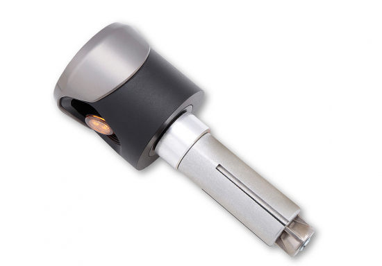 HS - AKRON - FLASH - 2in1 - LED Lenkerendenblinker / Positionslicht / titan / 1 Paar