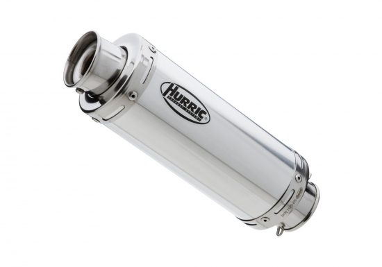 HURRIC Supersport / Endschalldämpfer Alu silber / KTM Duke 690 / bis 2016  / ABE